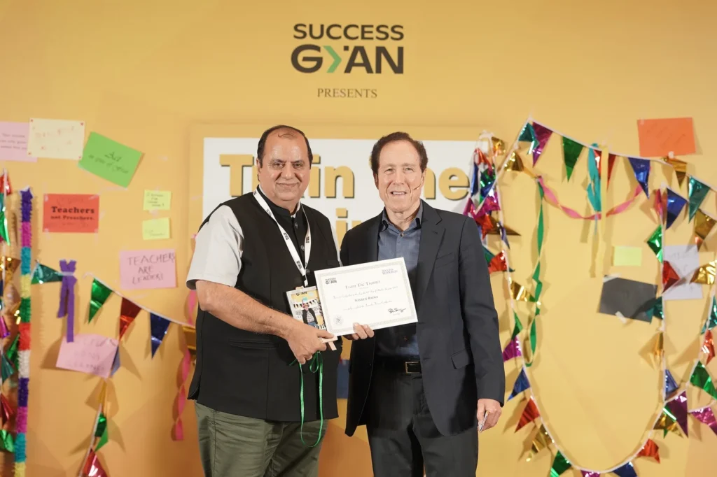 Success Gyan, Train The Trainer, Dr Naveen Raina, October 2025, Blair Singer